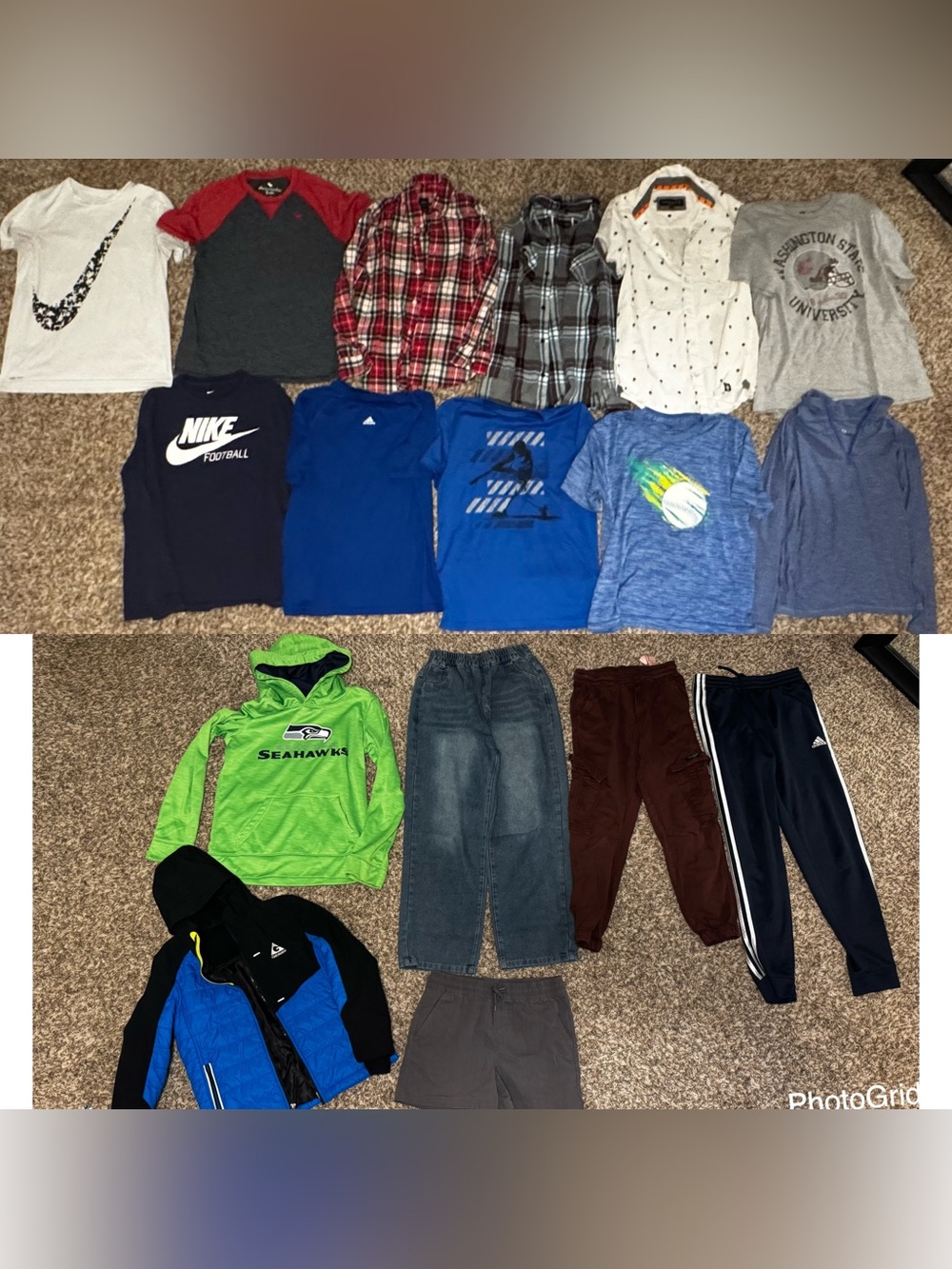 Boys size 10/12 clothing lot